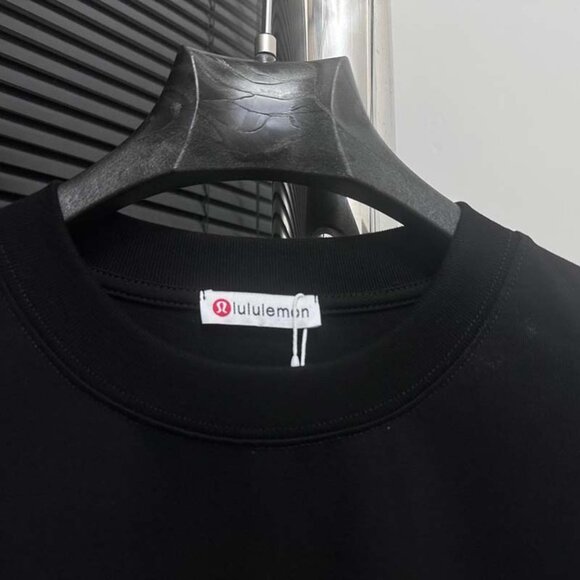 NWT Lululemon Letter Print Short-Sleeve Black - Picture 7 of 11